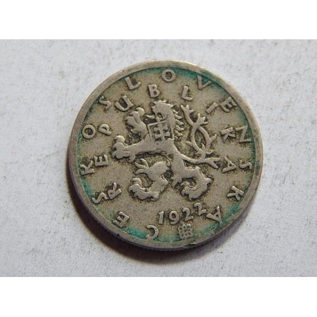 Československo 50 Haléřů 1922 VF-XF č36569 
