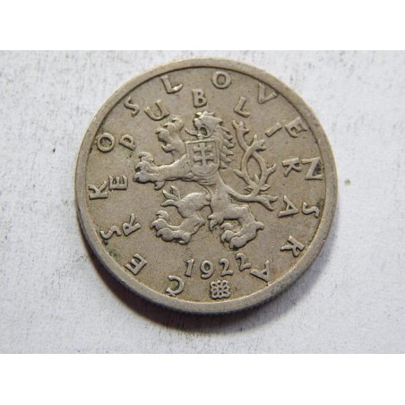 Československo 50 Haléřů 1922 XF č36720 