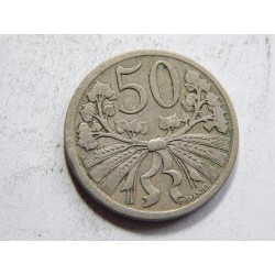 Československo 50 Haléřů 1922 XF č36720 
