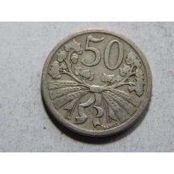 Československo 50 Haléřů 1922 XF č36762 