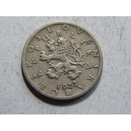 Československo 50 Haléřů 1922 XF č36947 