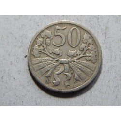 Československo 50 Haléřů 1922 XF č36947 
