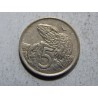 Nový Zealand 5 Cents 1971 XF č36974 