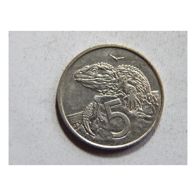 Nový Zealand 5 Cents 1988 UNC č28271 Nový Zealand 5 Cents 1988 UNC č28271