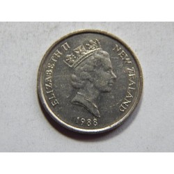 Nový Zealand 5 Cents 1988 UNC č28271 