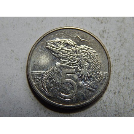 Nový Zealand 5 Cents 1989 UNC č36969 