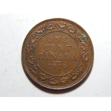 Kanada 1 Cent 1919 XF č22315