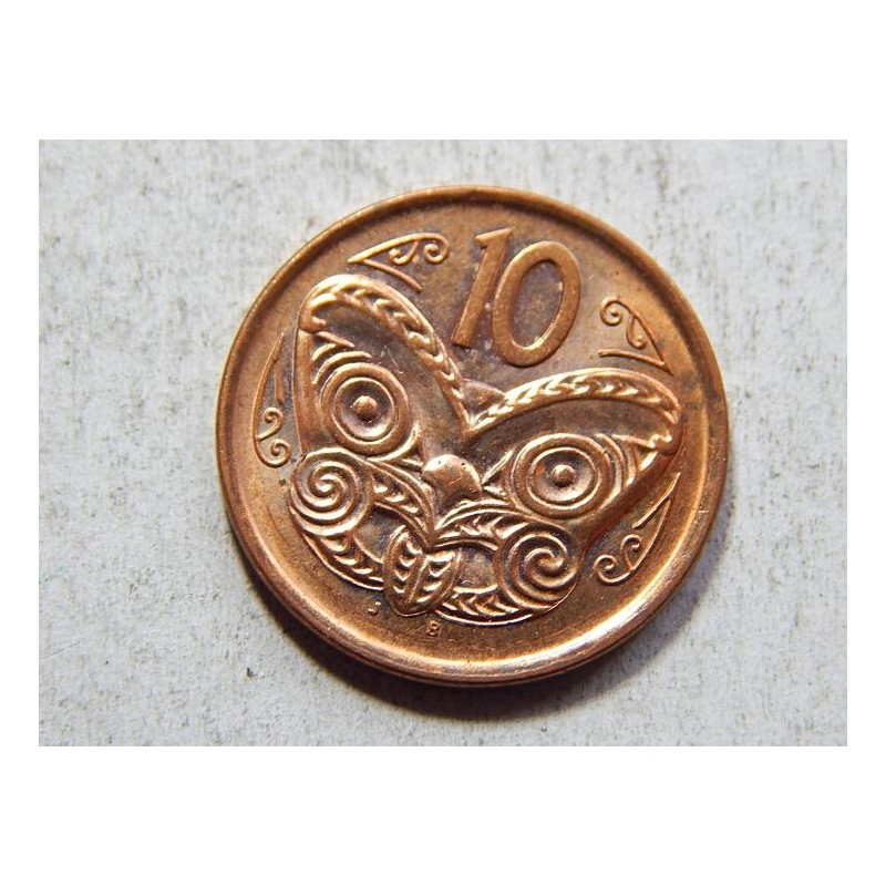 Nový Zealand 10 Cents 2006 UNC č28261 Nový Zealand 10 Cents 2006 UNC č28261