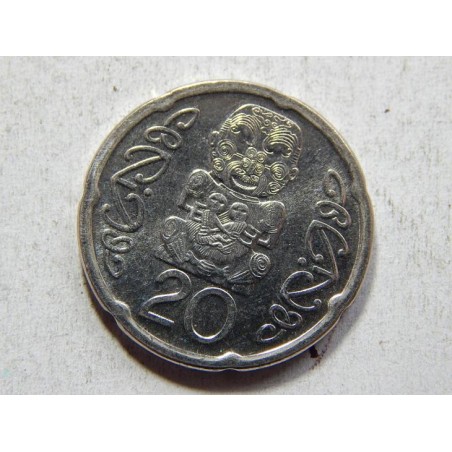 Nový Zealand 20 Cents 2008 UNC č28270 