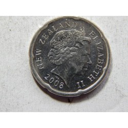 Nový Zealand 20 Cents 2008 UNC č28270 