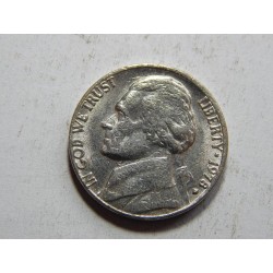 USA 5 Cents 1978 D VF č31216 