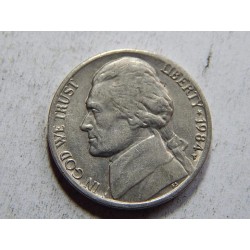 USA 5 Cents 1984 P XF č31458 