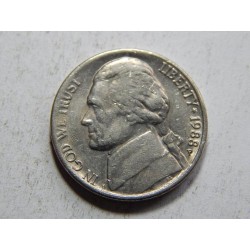 USA 5 Cents 1988 P XF č31297 