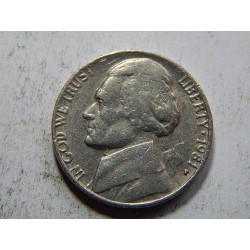 USA 5 Cents 1981 P VF č31449 