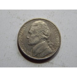 USA 5 Cents 1992 P VF č31209 