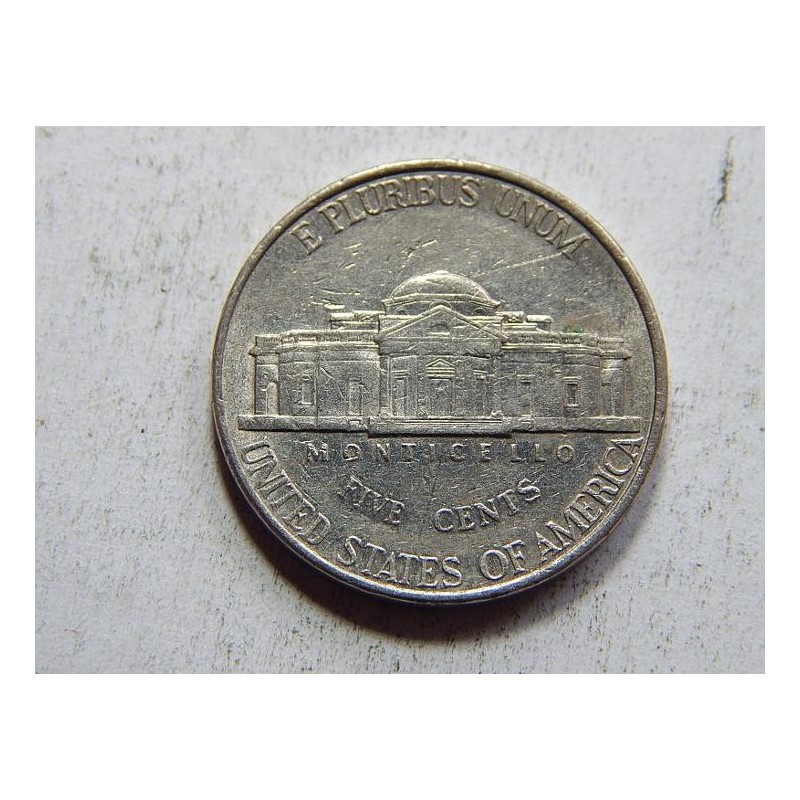 USA 5 Cents 1998 P VF č31361 USA 5 Cents 1998 P VF č31361