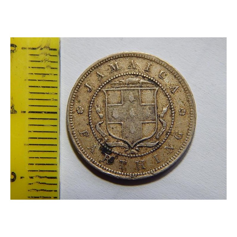 Jamajka 1 Farthing 1887 XF č37835 Jamajka 1 Farthing 1887 XF č37835