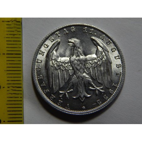 Německo Výmarsko 3 Mark 1922 J UNC  č37851