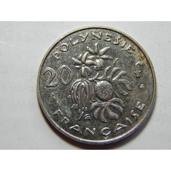 Francouzská Polynésie 20 Francs 1998 XF č37882 