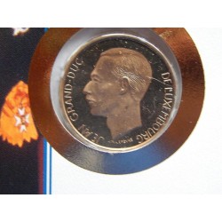 Luxembourg 20 Francs 1993 RRR PROOF v minc. dopise BU čALB01