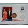 Luxembourg 20 Francs 1993 RRR PROOF v minc. dopise BU čALB01