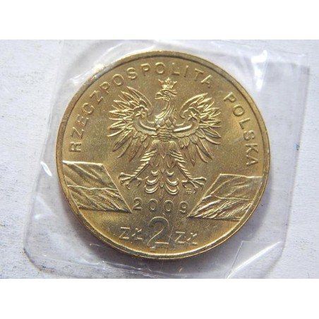 Polsko 2 Zlote 2009 Jasczurka Zielena BU č05120 
