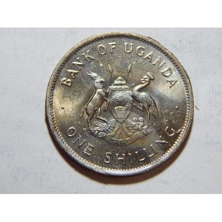 Uganda 1 Shilling 1976 XF-UNC č05034 