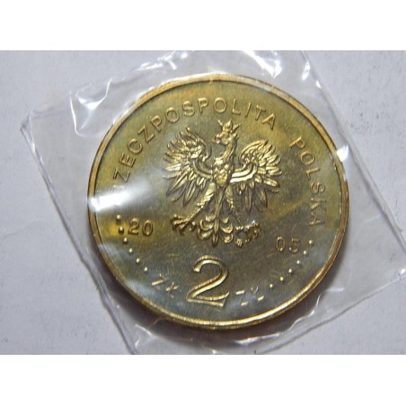 Polsko 2 Zlote 200500 Let Nikolaja Reja XF č05033 