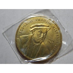 Polsko 2 Zlote 200500 Let Nikolaja Reja XF č05033 