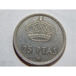 Španělsko 25 Ptas 1975(79) VF č05069 