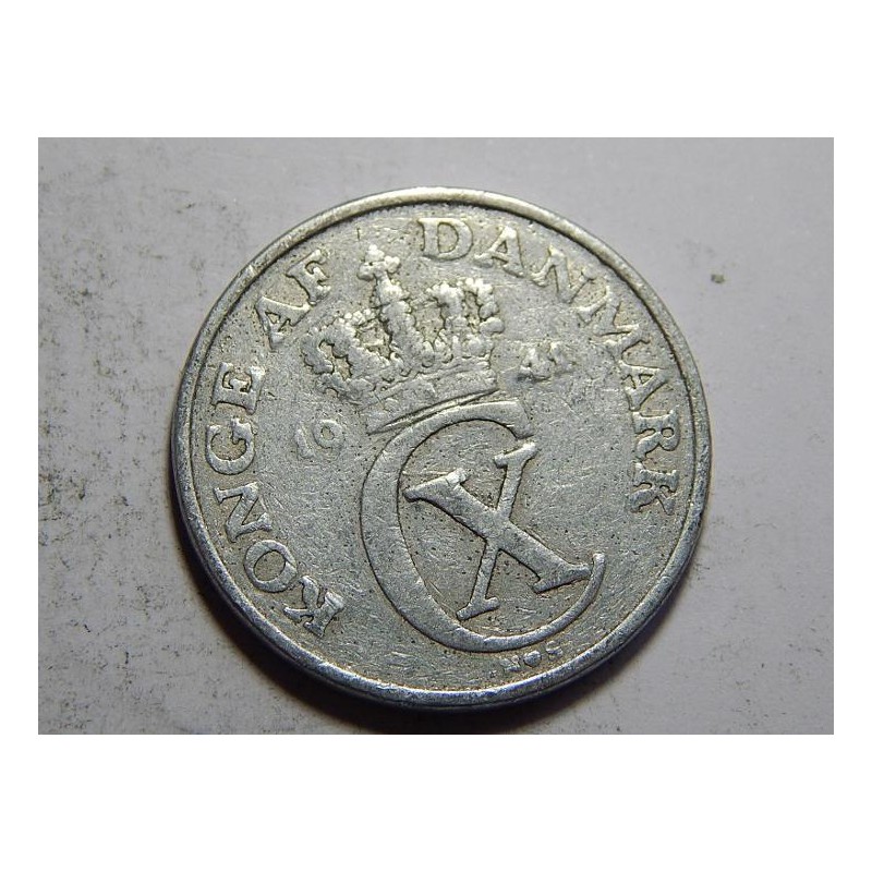 Dánsko 5 Øre 1941 NS F-VF č05216 Dánsko 5 Øre 1941 NS F-VF č05216