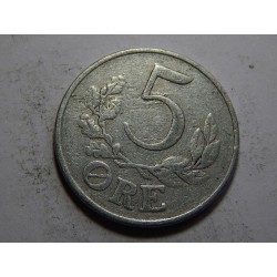 Dánsko 5 Øre 1941 NS F-VF č05216 