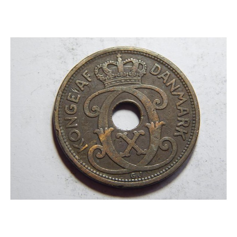 Dánsko 5 Øre 1927 HCN, GJ VF č05202 Dánsko 5 Øre 1927 HCN, GJ VF č05202