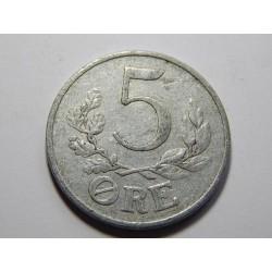Dánsko 5 Øre 1941 NS VF-XF č05171 