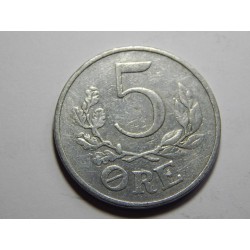 Dánsko 5 Øre 1941 NS XF č05172 