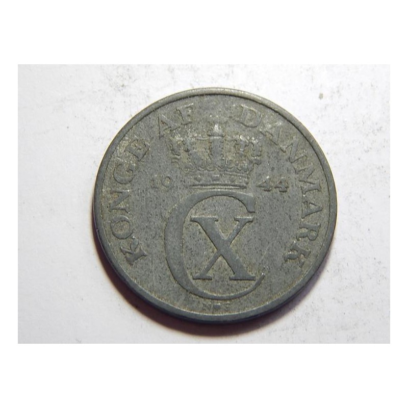 Dánsko 5 Øre 1944 Zn NS XF č05191 Dánsko 5 Øre 1944 Zn NS XF č05191
