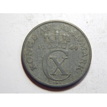 Dánsko 5 Øre 1944 Zn NS XF č05191 