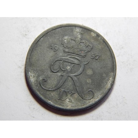 Dánsko 5 Øre 1957 CS VF č05190 
