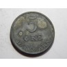 Dánsko 5 Øre 1957 CS VF č05190 
