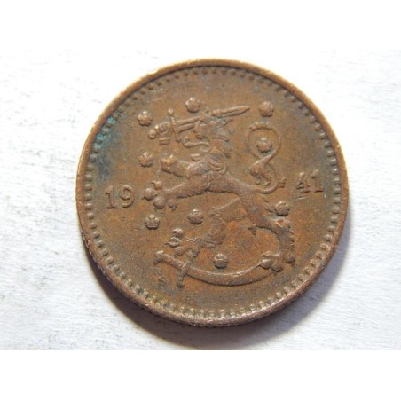Finsko 1 Markka 1941 S VF č05168  