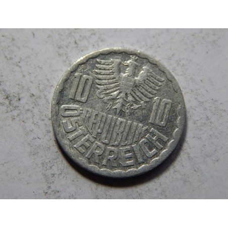 Rakousko 10 Groschen 1980 XF č05248 