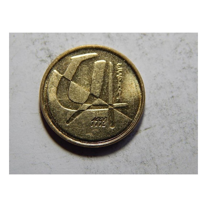 Španělsko 5 Pesetas 1992 XF č05243 Španělsko 5 Pesetas 1992 XF č05243