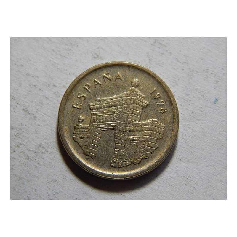 Španělsko 5 Pesetas 1994 XF č05158 Španělsko 5 Pesetas 1994 XF č05158