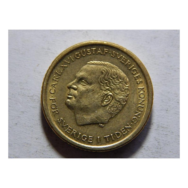 Švédsko 10 Kronor 1991 XF č05155 Švédsko 10 Kronor 1991 XF č05155