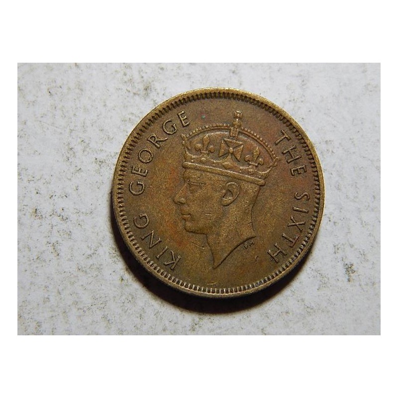 Hong Kong 10 Cents 1950 VF-XF č38527 Hong Kong 10 Cents 1950 VF-XF č38527
