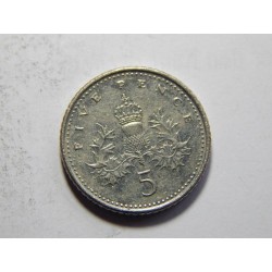 Anglie 5 Pence 2004 XF č05620 