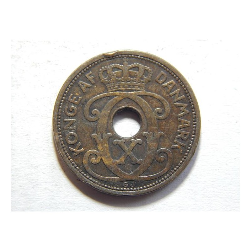 Dánsko 2 Øre 1928 N,GJ VF-XF č05508 Dánsko 2 Øre 1928 N,GJ VF-XF č05508