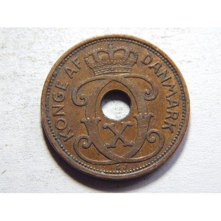 Dánsko 2 Øre 1935 N,GJ XF č05560 