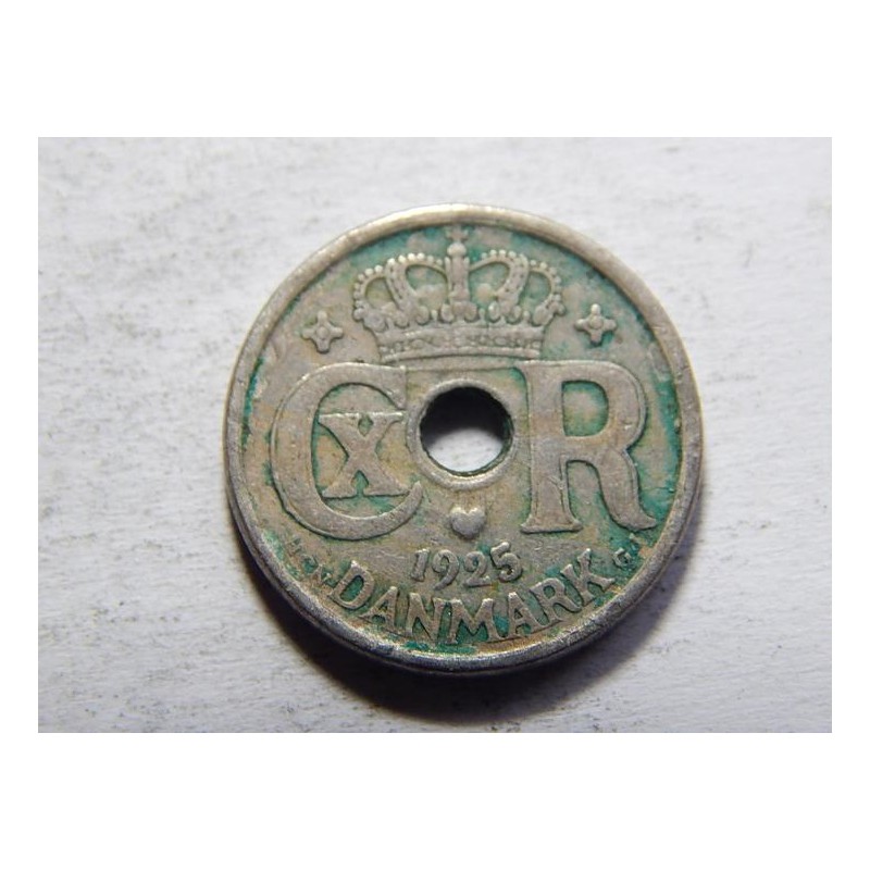Dánsko 10 Øre 1925 HCN,GJ XF č05534 Dánsko 10 Øre 1925 HCN,GJ XF č05534