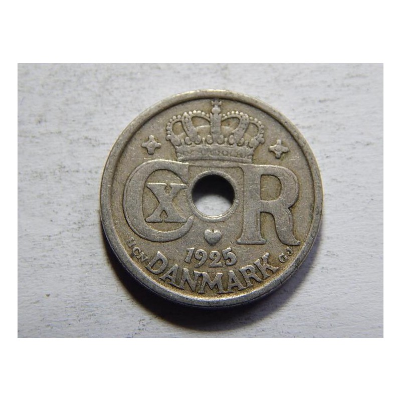 Dánsko 10 Øre 1925 HCN,GJ XF č05562 Dánsko 10 Øre 1925 HCN,GJ XF č05562